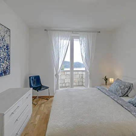 Perfect Sea View Terrace Apartment Zlatni Potok Dubrovnik Exterior photo